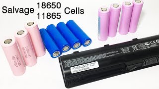 How to get free 18650 batteries from old laptop batteries [upl. by Avihs]