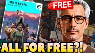 How to get ALL Sims 4 Expansion Packs for FREE 💀 Including Sims 4 Life amp Death Pack for Free 2024 [upl. by Suravaj433]