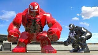 VENOM VS Carnage Big Fig  LEGO Marvel Superheroes [upl. by Adnarram]