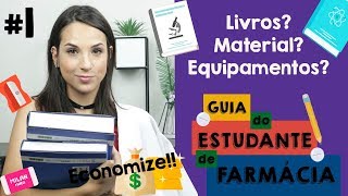 O que realmente precisa comprar pra faculdade de Farmácia  Guia do Estudante de Farmácia 1 [upl. by Keeler469]