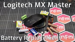 Logitech MX Master Battery Replacement [upl. by Eiknarf738]