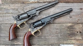 Shooting the 1862 Colt Pocket Navy  original vs repro [upl. by Eybba]