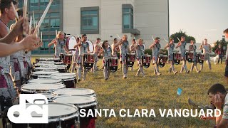 DCI 2019 Santa Clara Vanguard Drumline  DCI Finals Warmups  Book 4K [upl. by Ephrem]