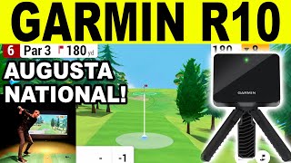 GARMIN R10  Home Tee Hero Golf Simulator Software Review Augusta [upl. by Johnsten740]