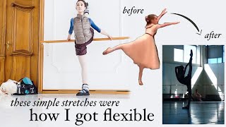 A beginners guide to flexibility for ballet Professional ballerina howto ❤️ [upl. by Ezirtaeb]