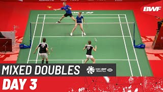 HSBC BWF World Tour Finals  Day 3 LamsfussHerttrich GER 2 vs GicquelDelrue FRA 4 [upl. by Lind855]