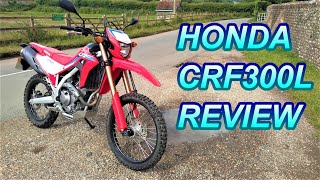 ★ 2021 HONDA CRF300L REVIEW ★ [upl. by Maltz683]