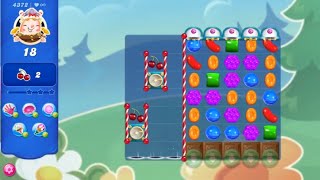 Candy Crush Saga LEVEL 4372 NO BOOSTERS new version [upl. by Hummel]