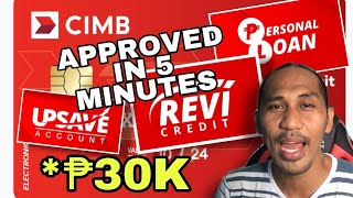 CIMB REVI CREDIT amp PERSONAL LOAN APPROVED IN 5 MINUTES HOW [upl. by Ahsatal]