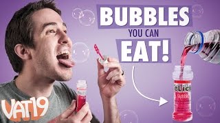 Make Your Own Edible Bubbles [upl. by Chud]