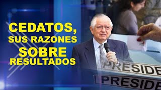 CEDATOS SUS RAZONES SOBRE RESULTADOS [upl. by Htebazila]