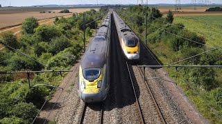 Eurostar  Alstom TMST E300 vs Siemens E320 [upl. by Vizzone229]