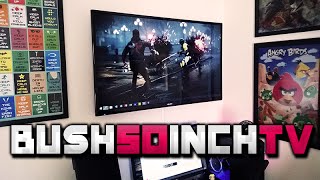 Bush 50 Inch Full HD LED TV Unboxing  Review [upl. by Bowles371]