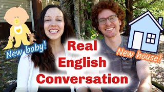 Real English Conversation Big Life Changes [upl. by Elvah]