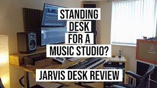 Standing Desk for a Music Studio Jarvis Desk Review [upl. by Seppala346]