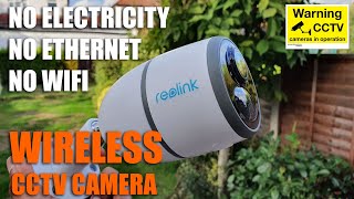 Reolink Go WIRE FREE 4G Mobile Security Camera  NO WIFI NO ELECTRICITY USE ANYWHERE [upl. by Aihppa]