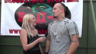 Behemoth interview at Bloodstock Open Air 2012 [upl. by Hannibal]