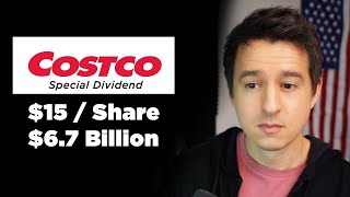 Costco Special Dividend Explained [upl. by Ajroj]