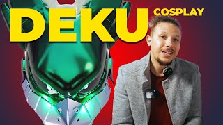 Epic My Hero Academia Cosplay at Anirevo 2024  Deku Helmet Reveal [upl. by Arlo]