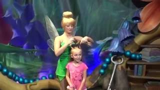 Meeting Tinkerbell at Walt Disney World [upl. by Paradies]