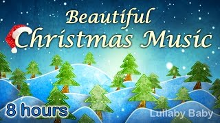 ✰ 8 HOURS ✰ CHRISTMAS MUSIC Instrumental ♫ ✰ Peaceful Christmas PIANO Playlist ♫ Best Mix [upl. by Sirtimid]