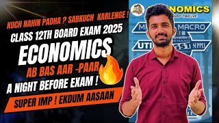 Crack Your Boards ECONOMICS SUPER IMP MAHA REVISION Class 12 Maharashtra HSC 2025 📖 [upl. by Yelahs]