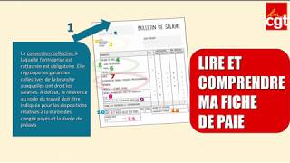 Lire et comprendre sa fiche de paie [upl. by Saenihp]