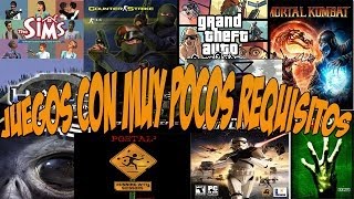 top 15 juegos de muy pocos requisitos para pc [upl. by Burleigh274]