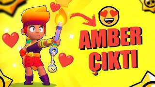 SONUNDA AMBER ÇIKTI ❤️ Brawl Stars Babiçark [upl. by Zysk]