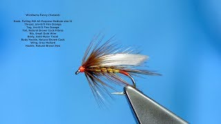 Tying a Wickhams Fancy Variant by Davie McPhail [upl. by Neale]