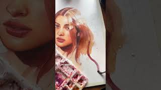 Beautiful painting 🎨🖌️ art painting youtubeshortsviral starletshine [upl. by Alliuqal]