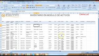 REPORTE DE ACTIVO FIJOERP ORACLE [upl. by Lrem]