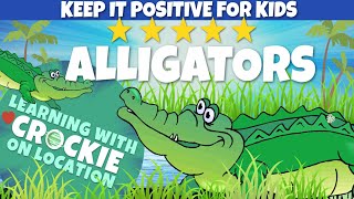 Learn about Alligators  Kids Nature  Keep it Positive for Kids [upl. by Animsay]