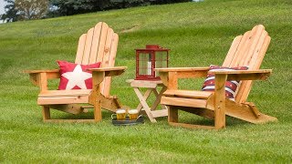 How To Build A Folding Adirondack Chair  Saturday Morning Workshop [upl. by Charyl984]