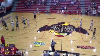 Eastern Greene High vs Vincennes Lincoln Varsity Mens Basketball [upl. by Ahsi]