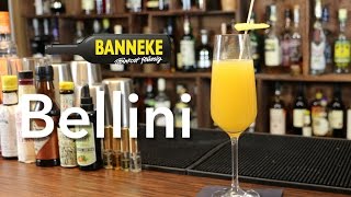 Bellini  Champagner Cocktail selber mixen  Schüttelschule by Banneke [upl. by Veradia890]