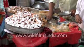 Dahi Vada  One Of The Prominent Street Foods During EidulAzha In India [upl. by Maxy]