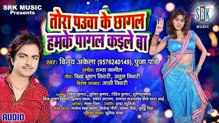 Tora Paunva Ke Chhagal Hamke Pagal Kaile Ba  Bhojpuri Song  Vinay Akela Pooja Pandey [upl. by Aihsekyw]