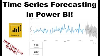 Forecasting in Power BI With Time Series Based Data [upl. by Lothaire708]