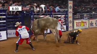 Jess Lockwood – Bull Riding  WinngRun – SunFeb25 [upl. by Nail]