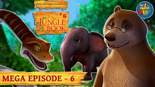 The Jungle Book Cartoon Show Mega Episode 6  Latest Cartoon Series [upl. by Amory]