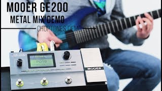 Mooer GE200  Metal Demo [upl. by Benoite189]