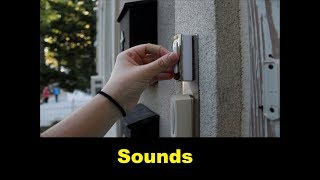 Doorbell Sound Effects All Sounds [upl. by Alli671]