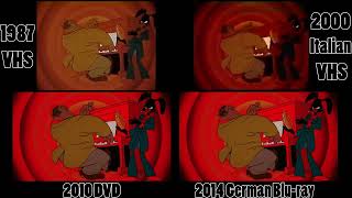 Coonskin VHS DVD amp Blu ray Comparison [upl. by Karame]