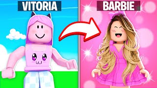 Roblox  MEGA TRANSFORMAÇÃO DA VITÓRIA MINEBLOX [upl. by Queri]