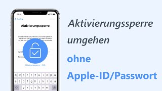 iPhoneiPadiPod touch Aktivierungssperre umgehen ohne AppleID oder Passwort [upl. by Moyers802]