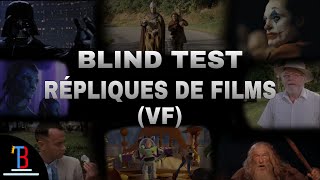 BLIND TEST RÉPLIQUES  SCÈNES DE FILMS VF DE 72 EXTRAITS [upl. by Affra]