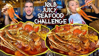 10LB JUICY SEAFOOD BOIL CHALLENGE in Clarksville TNRainaisCrazy Seafood MUKBANG Eating Show [upl. by December32]