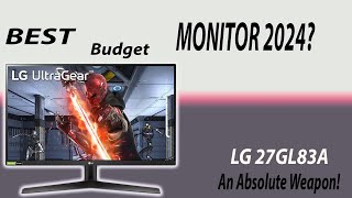 LG 27GL83A Unboxing  Best Monitor of 2024 [upl. by Nerraf]