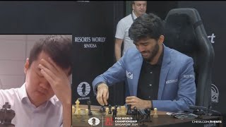 Emotional and shocking ending to World Chess Championship 2024 [upl. by Ty]